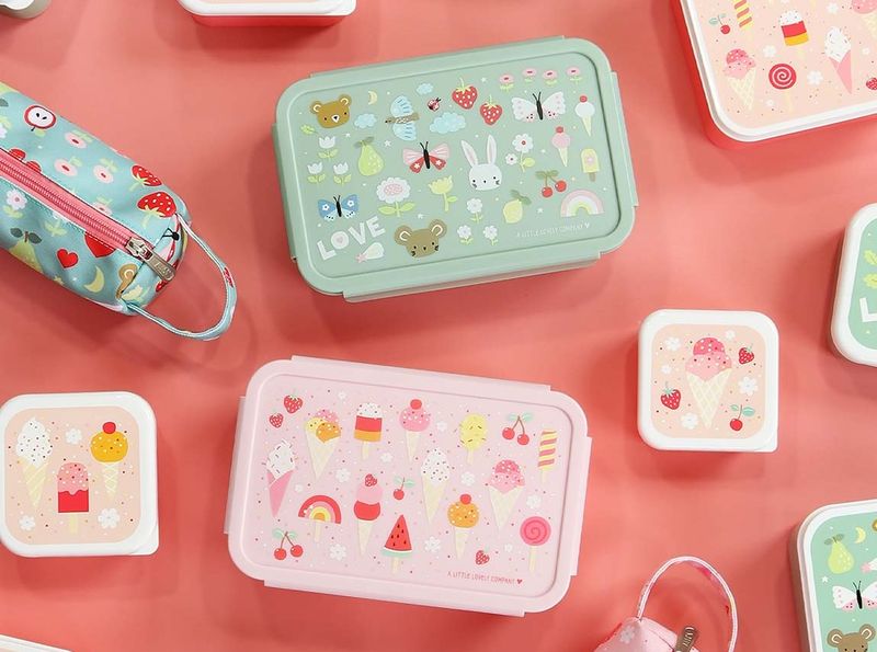 Boite à goûter et gourde pour la rentrée scolaire de votre enfant